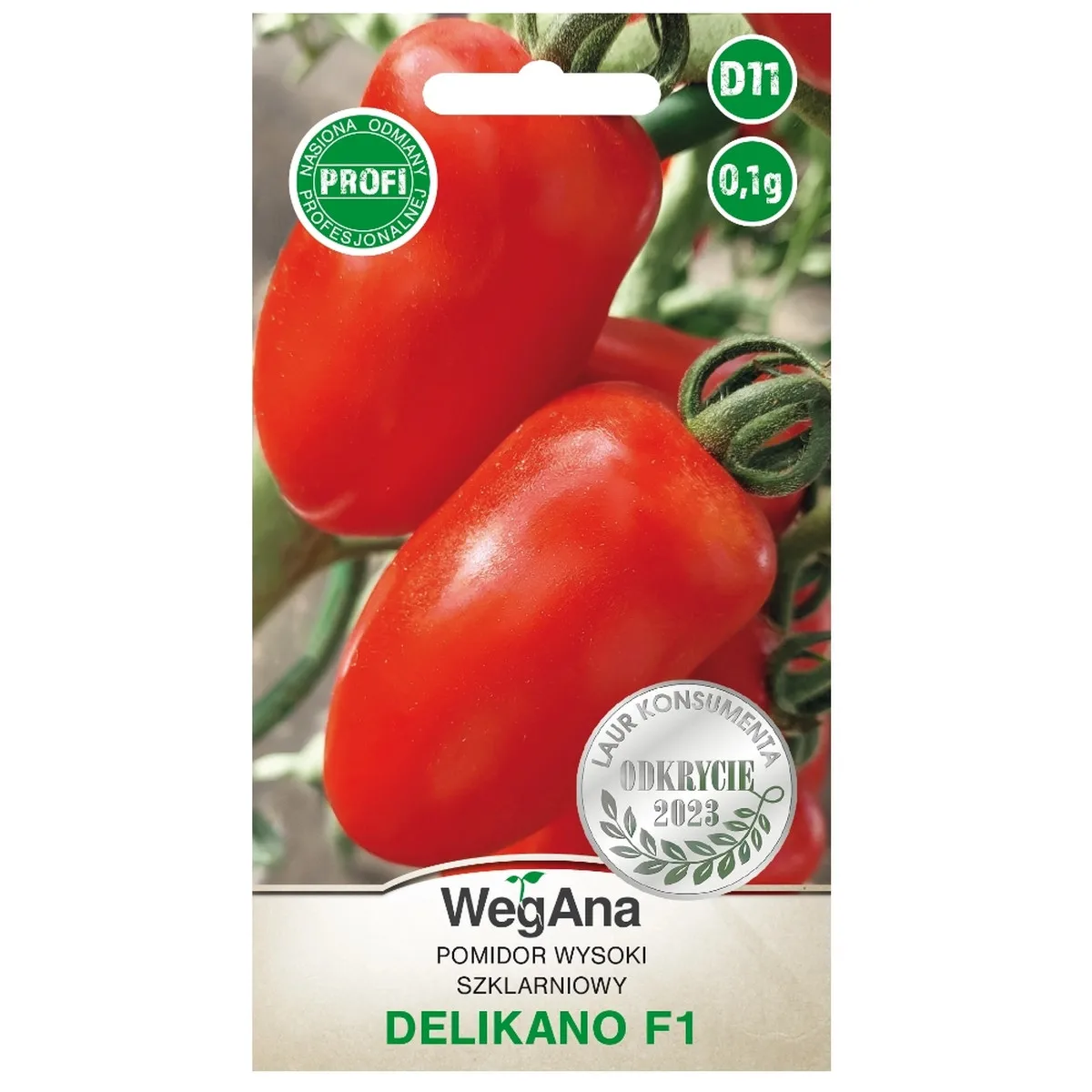 High Greenhouse Tomato Delikaro F1 Samen 0,1g Samen-VegAna Image