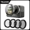TELESIN CPL ND8 ND16 ND32 Objektivset Rahmen aus Aluminiumlegierung für DJI OSMO Action 3 4 5pro ND CPL Filter Action Kamera Zubehör