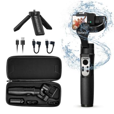 TEMU 1pc Hohem Pro 3 3-axis Handheld Gimbal Stabilizer For Action Cameras, 600Â° Roll, Sport Mode, Wifi, Usb Rechargeable, Compatible With /7/6/5, , Vlogging & Content Creation