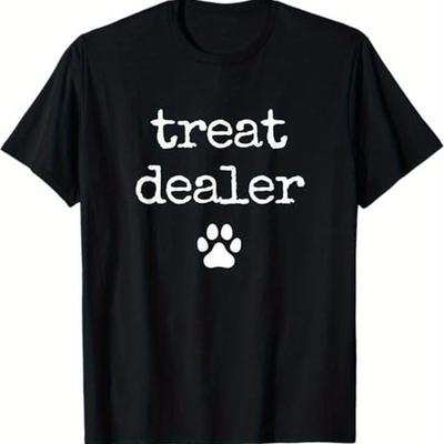 TEMU 100% Cotton Dog Treat Funny Humor Dog Treats , S-xxxl, Gifts For Men Dad Husband