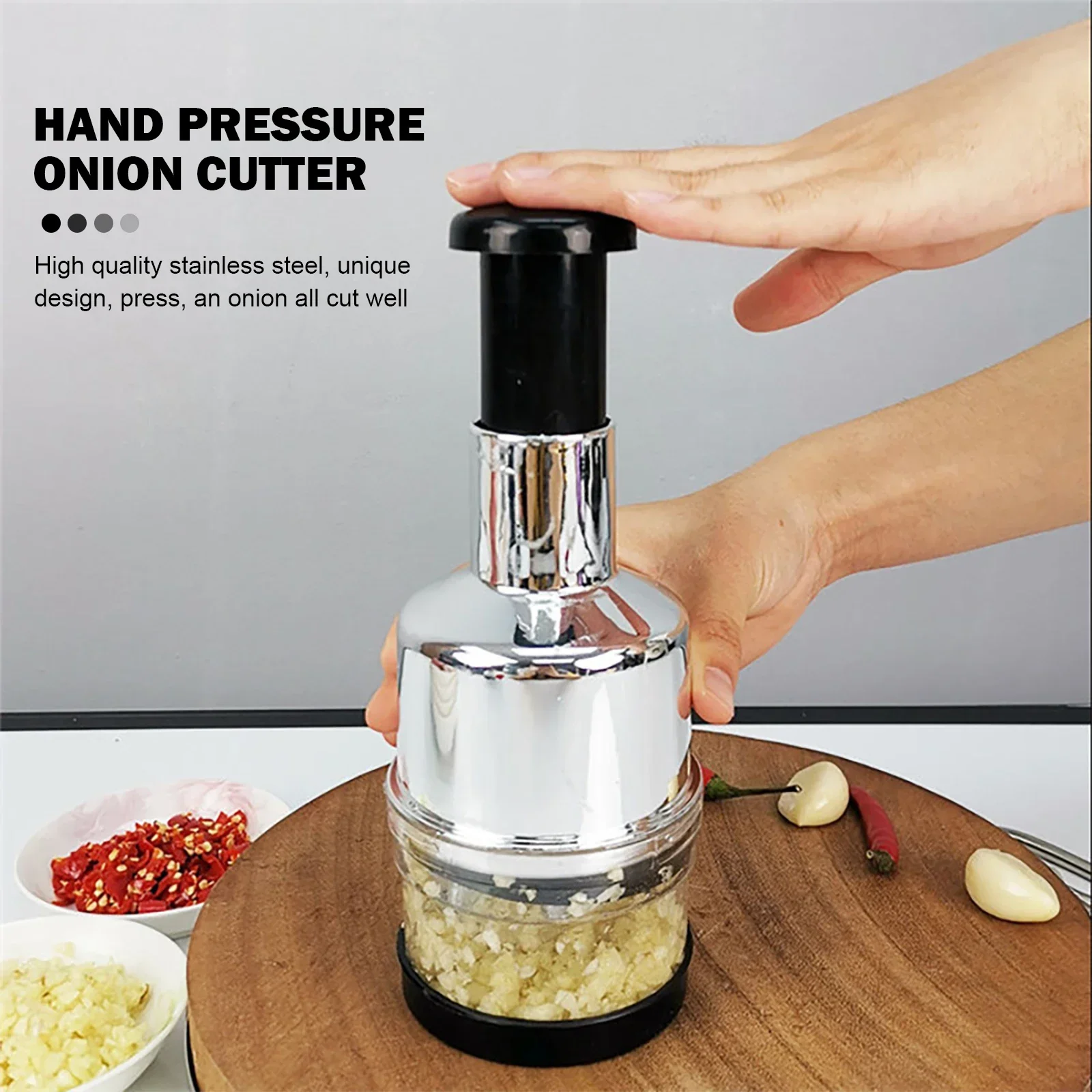 1pc gepresste Knoblauch hacker Elektro platte Knoblauch Zwiebel schneider hacken Tomaten brecher Obst Gemüse Werkzeuge Home Küche Gadgets