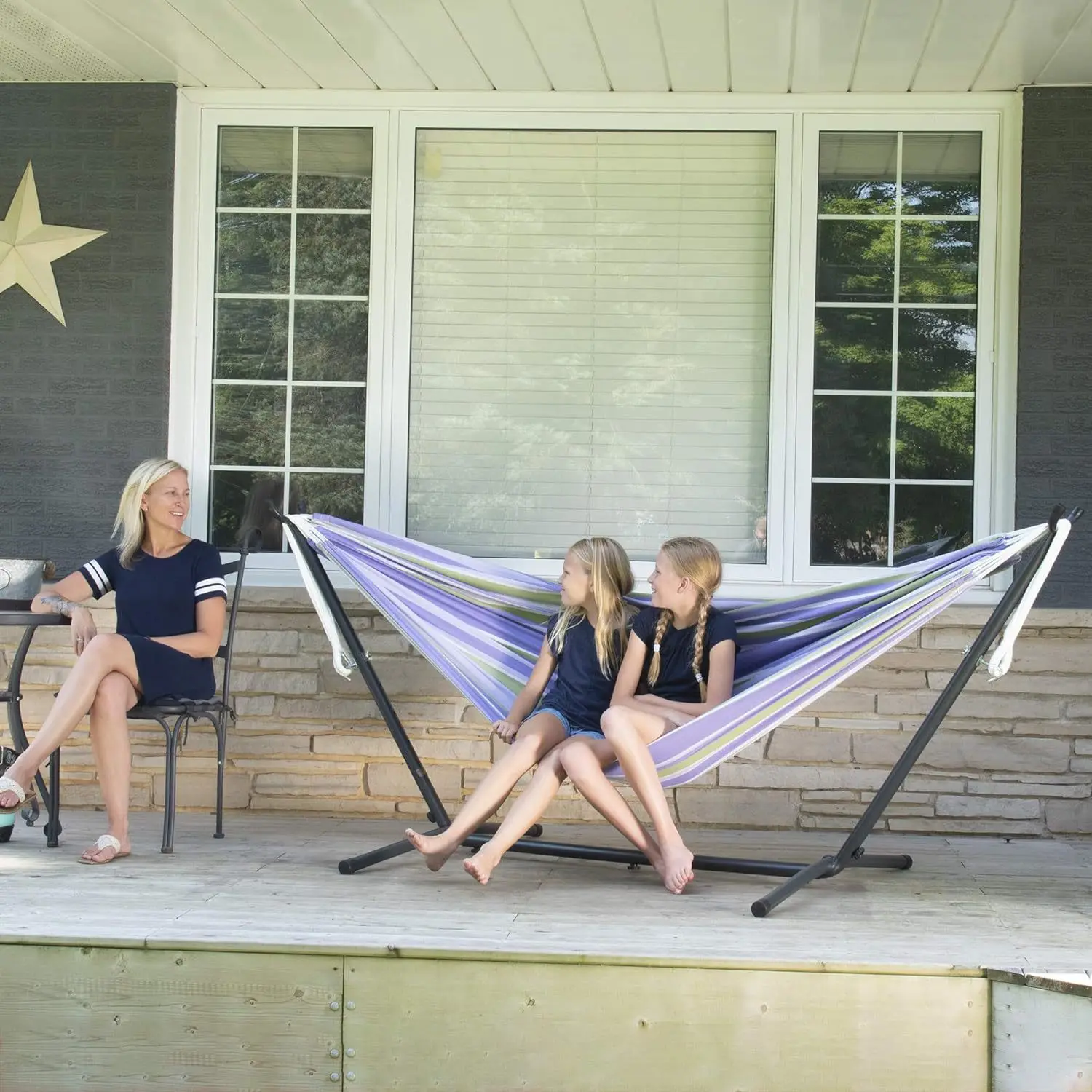 Tragbare hängende Hängematte Innen haus Schlafzimmer Hängematte fauler Stuhl Reise im Freien Camping Schaukel dicke Leinwand Bett Hängematten