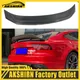 Spoiler in materiale in vera fibra di carbonio di alta qualità stile R per Audi A7 S7 RS7 2013- 2018