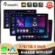 Podofo 4 + 64G 7 ''/9''/10.1 ''autoradio lettore multimediale Android universale WIFI navigazione GPS Carplay Android Auto DSP Car Audio