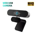 Webcam Wodexun 1080P con microfono USB HD Fotocamera Web digitale 150 ° Webcast per computer portatile grandangolare Zoom YouTube