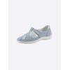 Klettschuh WALDLÄUFER, Damen, Gr. 7,5, blau (bleu), Nubukleder, Basic, Schuhe