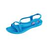Sandalette SIEBI`S, Gr. 37, blau (türkis), Synthetik, Schuhe
