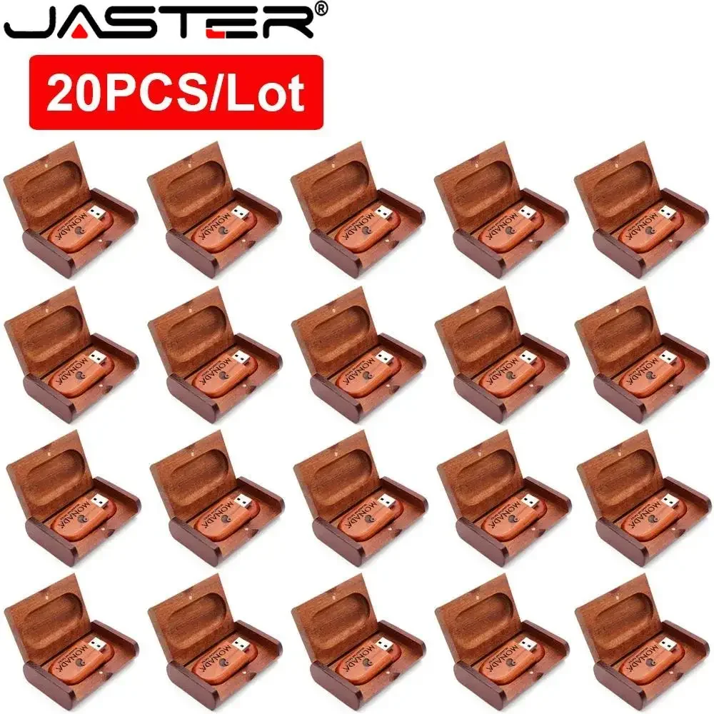 20 PCS/LOT clé USB 2.0 en bois 128 GB clé USB haute vitesse 64 GB 32 GB Logo gratuit cadeau créatif clé mémoire U disque pour ordinateur portable