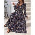 Damen Midi Kleid Korsett Kleid A-Linien Kleid Elegantes Urlaub Casual Puffärmeliges Urlaub Casual Täglicher Regular Fit Grafik Ärmellos V-Ausschnitt Schwarz Weiß Hellbraun Grün Sommer