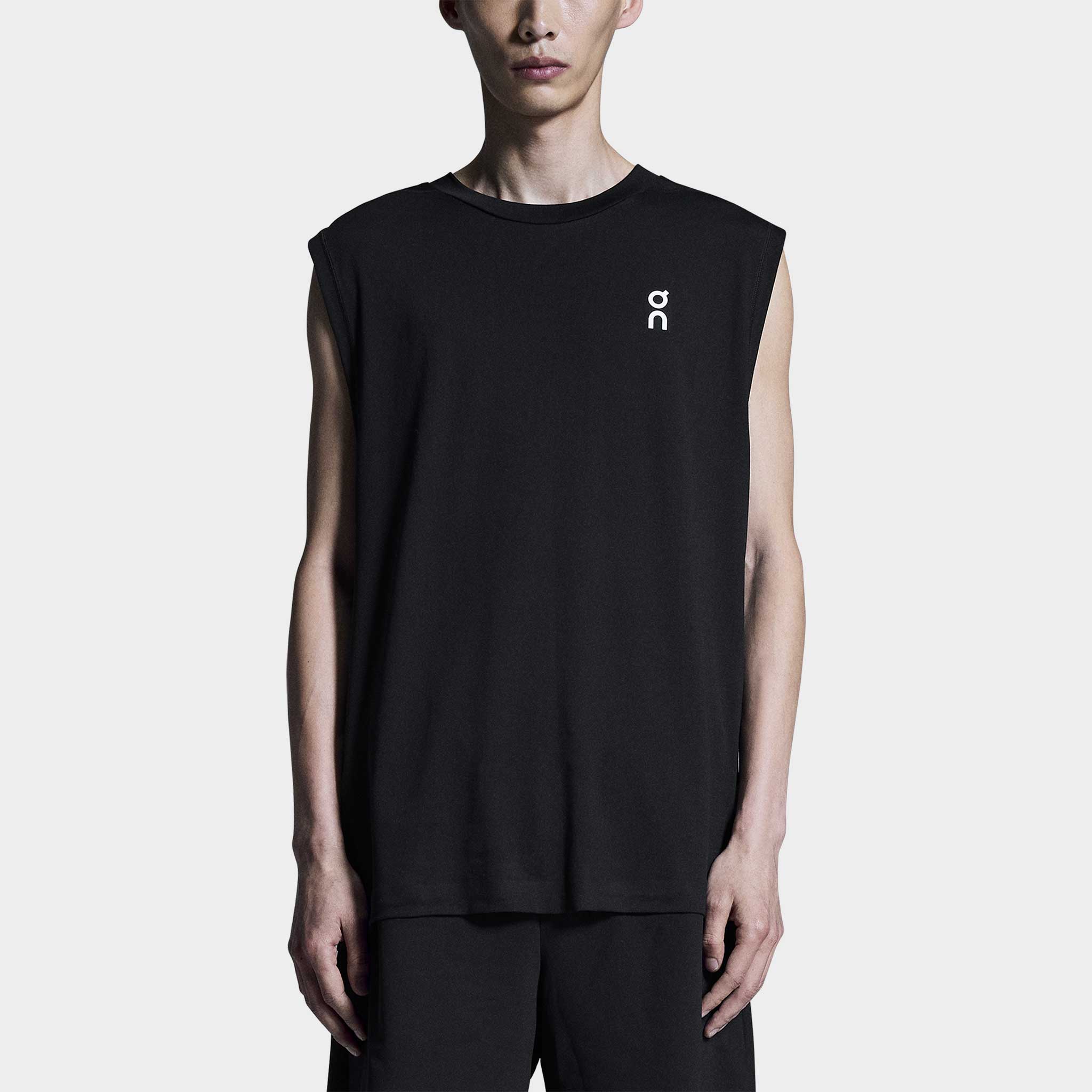 On Courtside Tank Men's Tennis Apparel Black