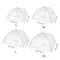 Kitchen Foldable Food Mesh Cover Anti-fly Umbrella Tent Cover Vegetable Fruit Breathable Insect-Proof Lid Food Protection Gadget