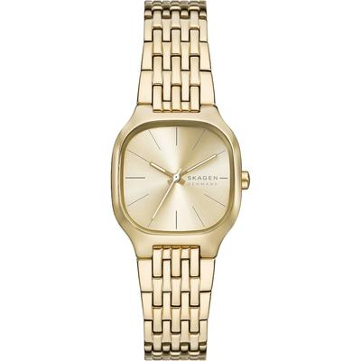 Skagen Damenuhr Edelstahl gold Damen Image