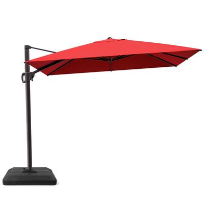 Crestlive Products Outdoor Patio Umbrella Cantilever Offset with Base
