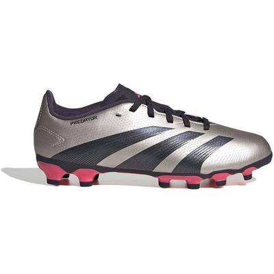 ADIDAS Kinder Fussball-Kunstrasenschuhe Predator League Kids MG, Größe 31 in Silber