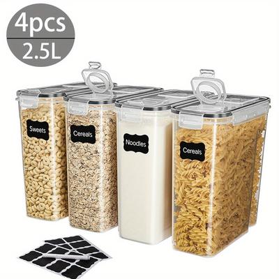 TEMU 8pcs Sealed Food Storage Containers With Lids