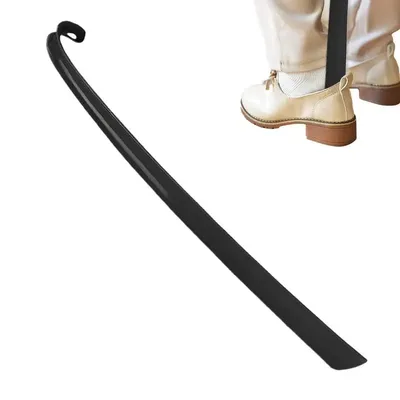 16.7in Long Shoe Horn Flexible Extra Long Shoe Horn Long Shoe Horn Shoehorn with Comfort Grip Lazy Shoe Helper for Seniors Men