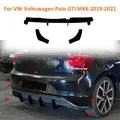 Auto Posteriore Inferiore Canard Staffa Deflettore guardia Coda Paraurti Diffusore Spoiler Splitter