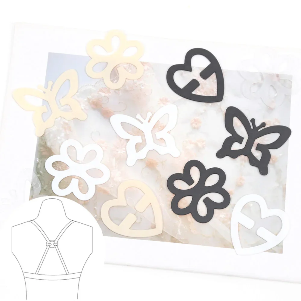 Boucle de soutien-gorge Invisible en forme d