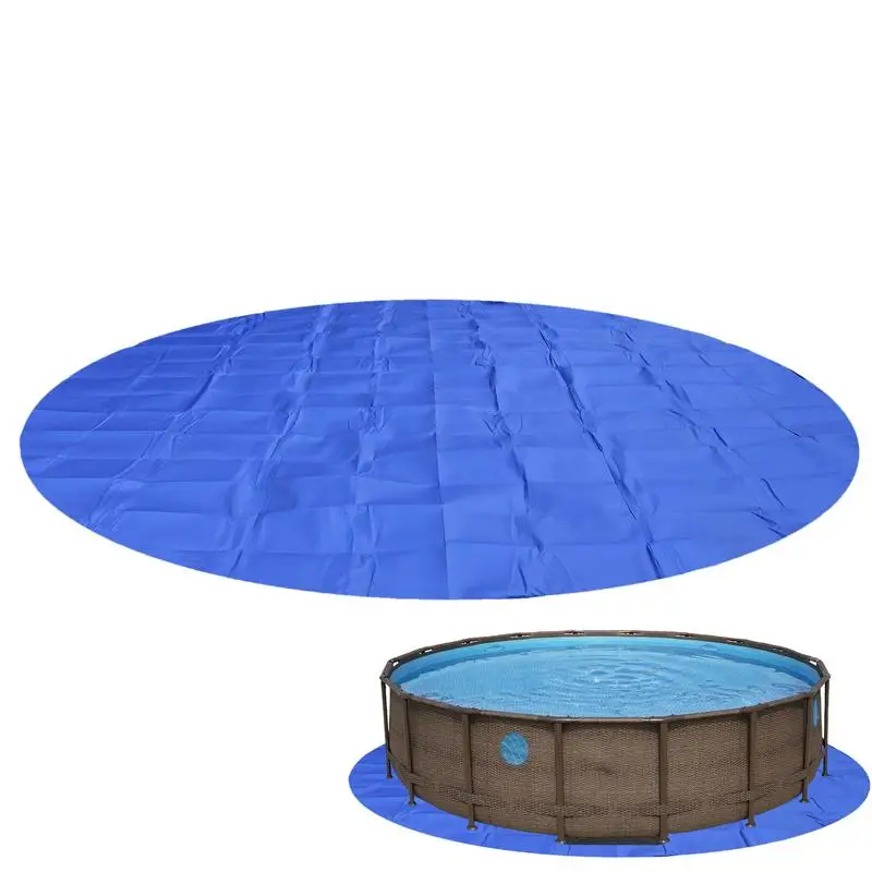 Bâche de piscine épaisse, tissu de sol de piscine, imperméable, tapis de sol de piscine extérieur pliable pour sol sous la piscine