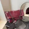JOinitied-Sac à main latéral en cuir PU pour femme, sac à bandoulière à rabat pour femme, sac à main à la mode, sac de marque de luxe, bordeaux, 03/CommConsulBag