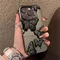 Coque de téléphone papillon noir rétro pour iPhone, coque antichoc anti-chute galvanisée, iPhone 16 Pro Max, iPhone 13, iPhone 11, iPhone 12, iPhone 14, iPhone 15 Pro Max