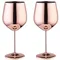 Verre à Vin Créatif en Acier Inoxydable, pour Cocktail, Bar, Restaurant, Champagne, Vin Rouge, 2