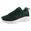 Sneaker SKECHERS "Bobs Sport™ B Flex – Chill Edge", Herren, Gr. 47,5, schwarz (schwarz, grün), Mesh, Lederimitat, kontrastfarbene Details, sportlich, Schuhe, Chunky Sneaker, Schnürschuhe in veganer Verarbeitung