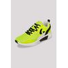 Sneaker CAMP DAVID, Herren, Gr. 42, gelb, Textil, Synthetik, Leder, Strukturmuster, casual, Schuhe, mit Wechselfußbett
