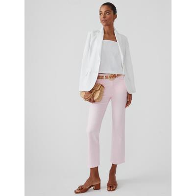 J.McLaughlin Women's Dakota Jeans Light Pink, Size 4 | Cotton/Denim