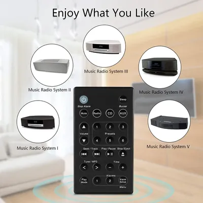 Remote Control For BOSE-B7 Miaoyun Wave CD Audio Music System 1/2/3/4 Generation Controller AWRCC1