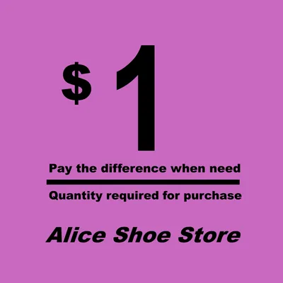 To pay the difference, one equals one dollar, please enter the required quantity in the shopping