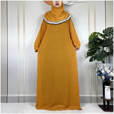 Latest Muslim For Women Ramadan Prayer Garment 2024 Dubai Maxi Turkey Middle East African Abaya