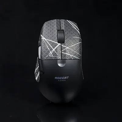BTL Mouse Grip Tape Skate Handmade Sticker Non Slip Lizard Skin Suck Sweat For ROCCAT Kone Pro Air
