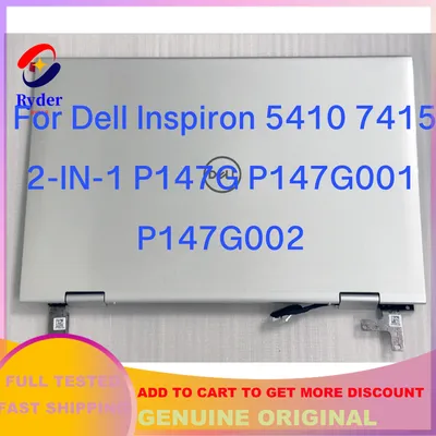 14" FHD Laptop LCD Touch Screen Digitizer Replacement Full Assembly For Dell Inspiron 5410 7415