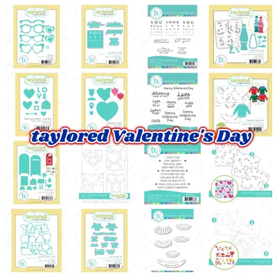 Sweater Weather Valentine's Day Metal Cutting Dies Stamps Stencil for 2025 Scrapbook Diary