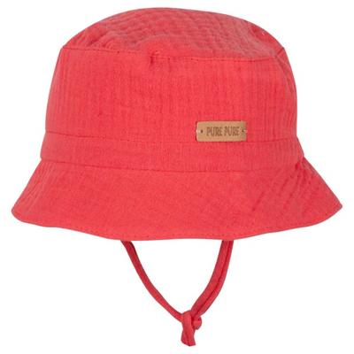 Pure Pure - Kid's Binde-Hut Mull - Hut Gr 45 cm rot Image