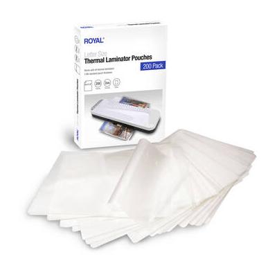 Royal Letter Size Laminator Pouches (200-Sheets) 89425W