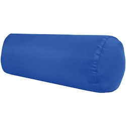Bestlivings Nackenrolle 12x30cm ( BxL ) Bezug in der Farbe Blau, in vielen vers. Farben Image