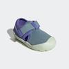 Outdoorsandale ADIDAS TERREX "CAPTAIN TOEY KIDS", Gr. 24, magic grau, semi cobalt blau, semi cobalt blau, Textil, sportlich, Schuhe, für Kinder