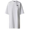The North Face - Women's S/S Essential Tee Dress - Kleid Gr M grau/weiß