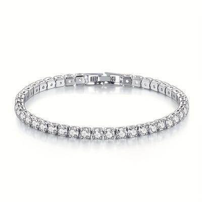 TEMU Sparkling For Women, A Stylish Bangle In , Gifting On Valentine's Day Or Day In A Gift Box. Image
