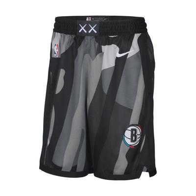 Brooklyn Nets 2024/25 City Edition Dri-Fit Nba Swingman Shorts - Black - Nike Shorts