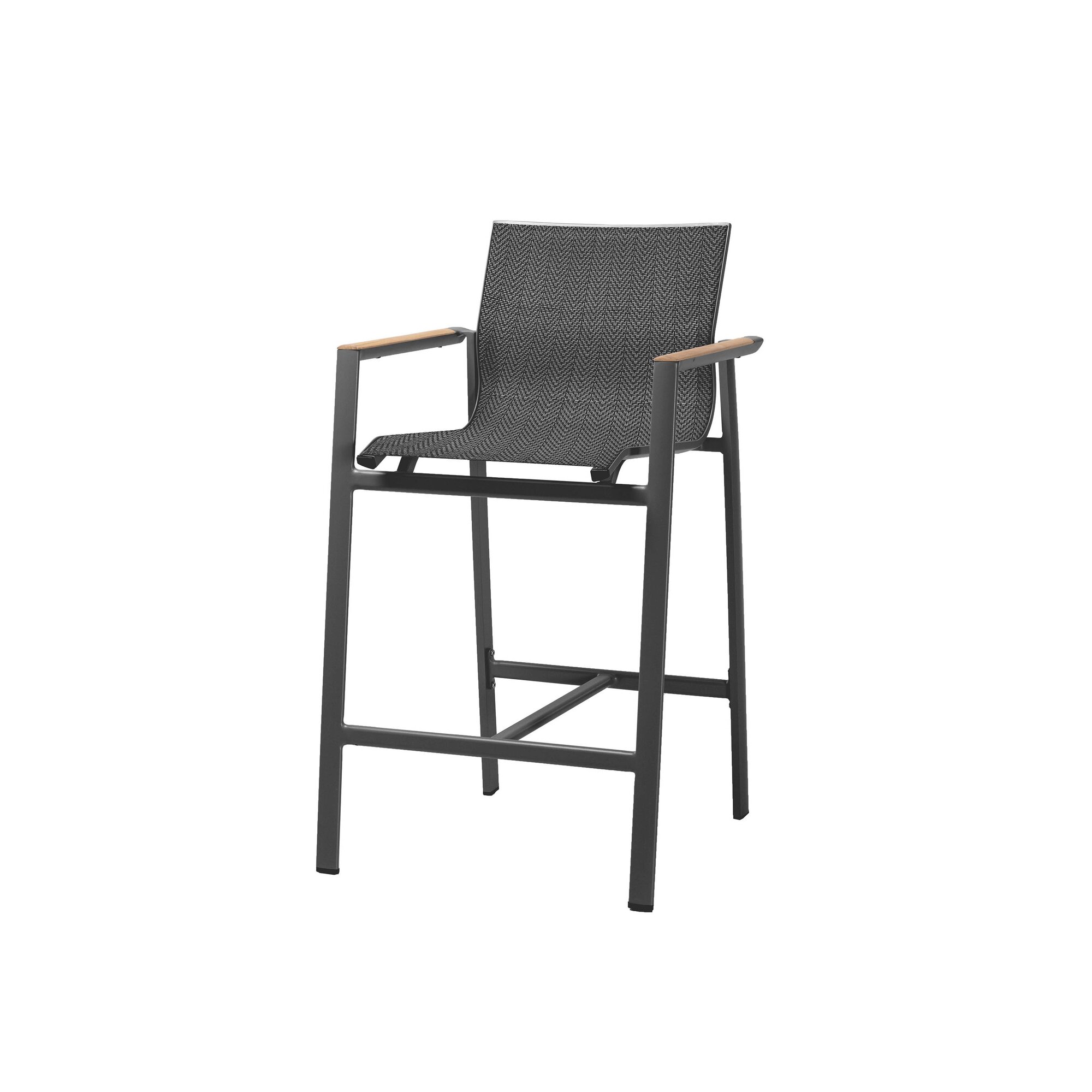 barths »Rhodos« Barhocker anthrazit 60,5x110x54 cm