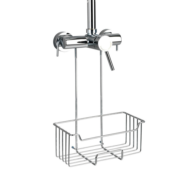 WENKO Thermostat-Dusch-Caddy Mod. Milo Edelstahl, rostfrei Image