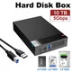 Custodia per HDD da 3,5/2,5 pollici SATA a USB 3.0 Adattatore per disco rigido Custodia per disco rigido esterno per PC portatile Custodia per HDD da 5 Gbps 10 TB
