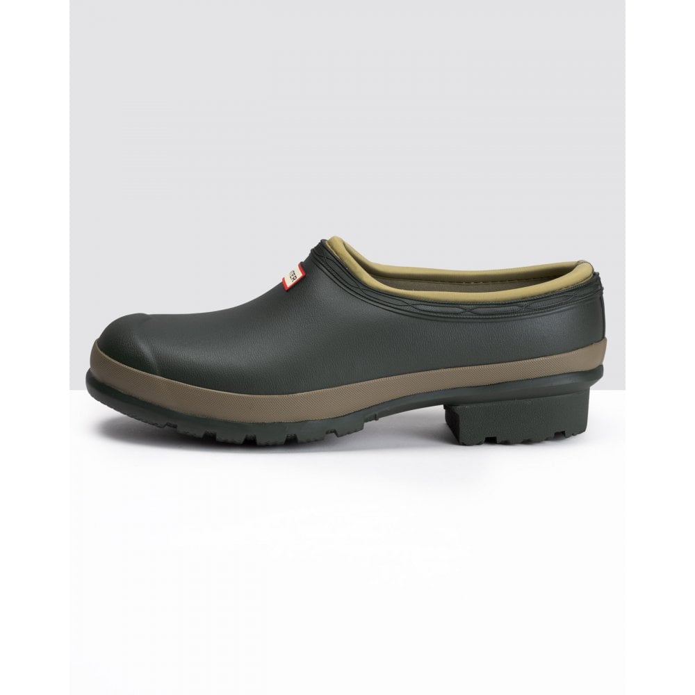 Hunter Gardener Gummischuhe Für Herren In Dunkeloliv/Tonfarben