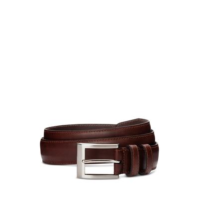 Allen Edmonds Men's Wide Basic Leather Dress Belt - Black