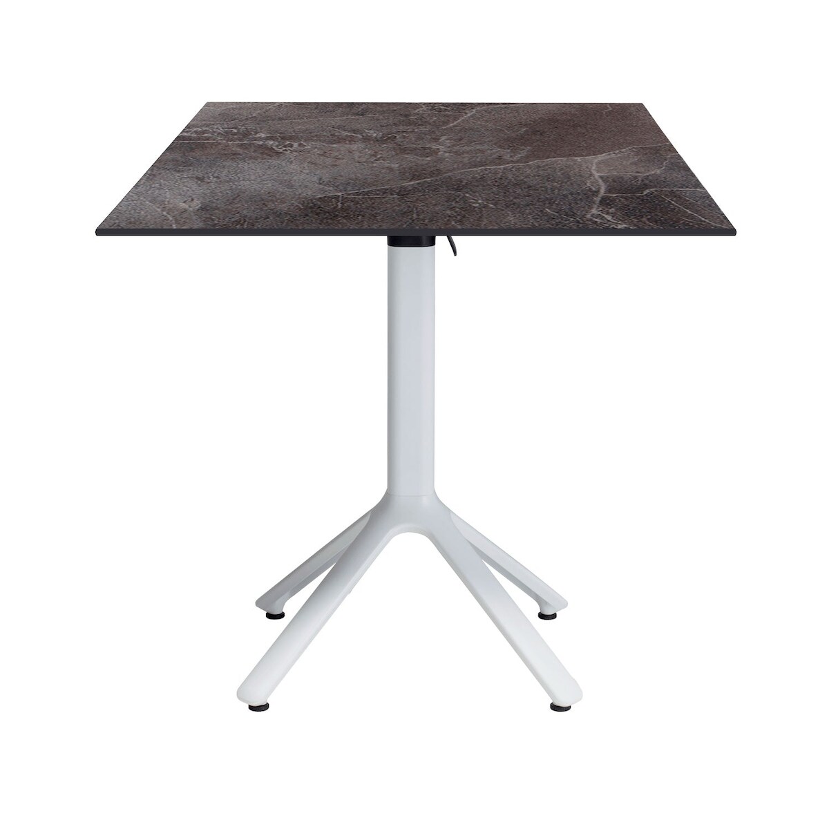 Restootab Outdoor Klapptisch Nemo weiß 70x70cm - Modell Cuma Dark Image