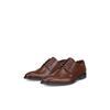 Schnürschuh ECCO "MELBOURNE", Herren, Gr. 44, braun (cognacfarben), Glattleder, elegant, Schuhe, mit seitlichen Nähten, Freizeitschuh, Halbschuh, Schnürschuh