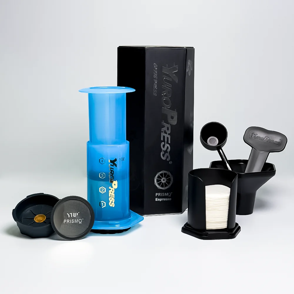 YRP Kaffeemaschine, tragbare Espressomaschine, französische Presse für Auto und Zuhause, Camping, Reisen, Kaffeekanne, Luftpresse, Ae&ropress Image